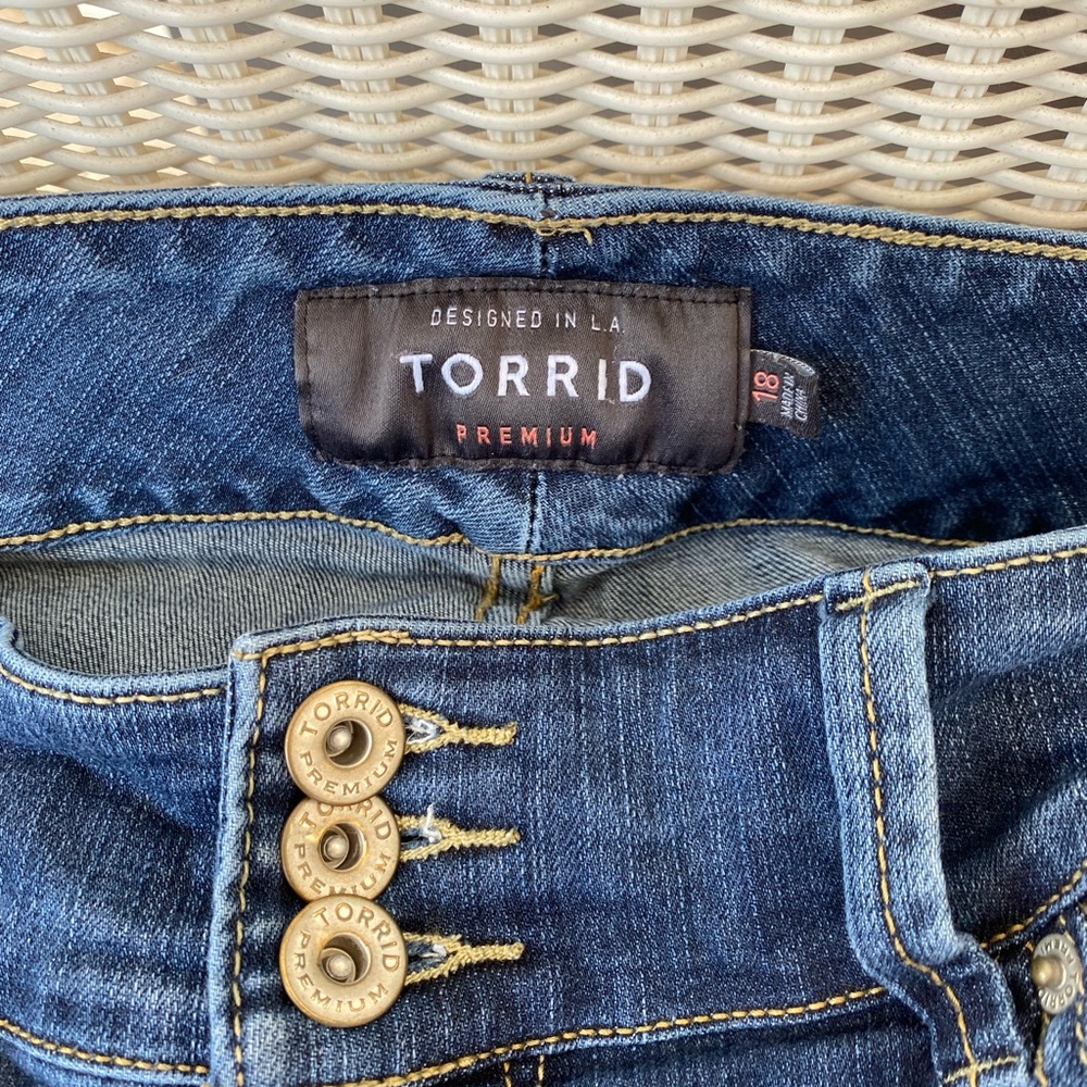Torrid Jean Shorts size 18